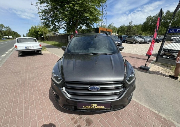 Ford Kuga cena 77900 przebieg: 158000, rok produkcji 2017 z Międzyrzecz małe 529